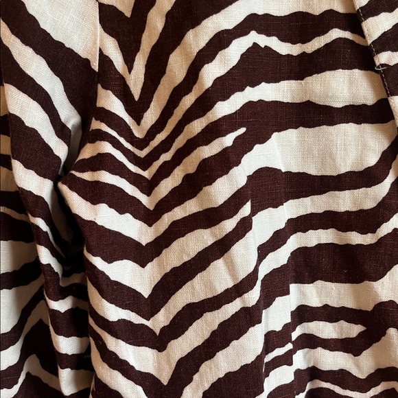 Transitions Zebra Print Blazer - Picture 3 of 7
